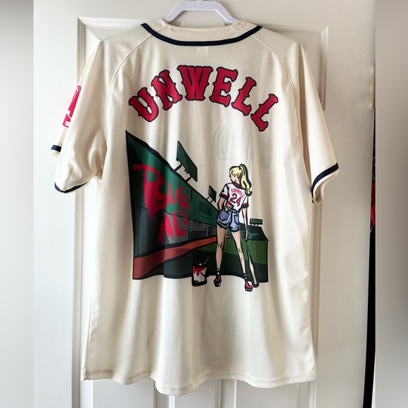 Limited Edition Boston Red Sox Alex Cooper Promotional Jersey Cream Size L - Picture 4 of 12